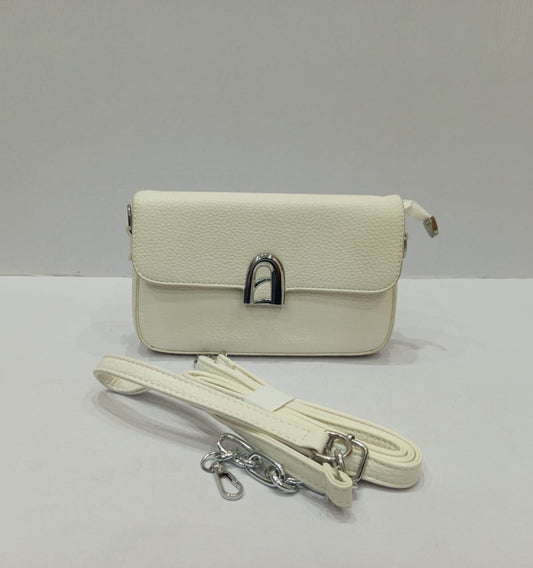 White Colour Hand Pouch