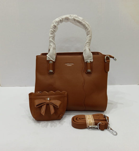 Casual High Quality Hand Bag,(Brown)